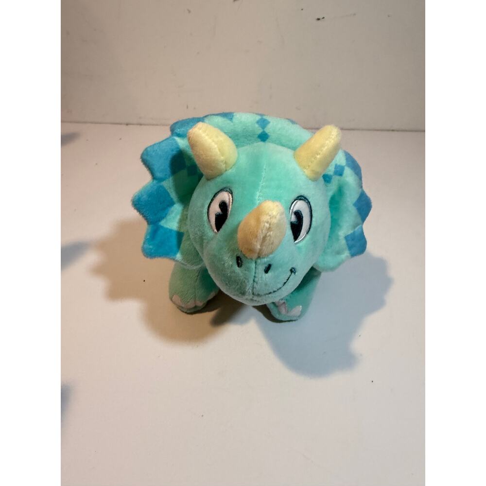 Disney Parks Animal Kingdom DinoLand Dinosaur Triceratops 10" Stuffed Dino Plush
